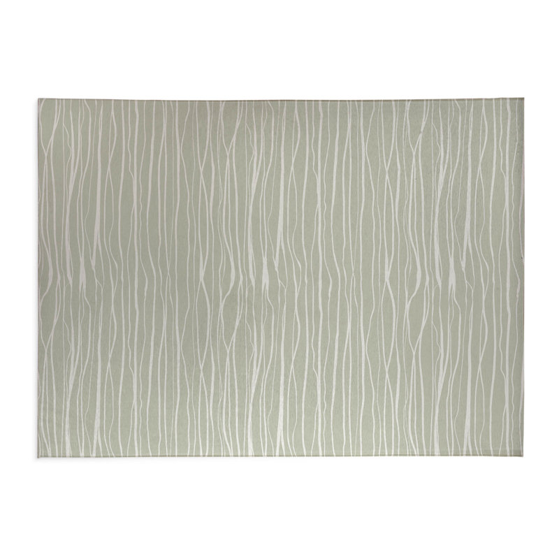 Tapis de bureau léger Legions, L 7 pi x L 5 pi, Vert clair
