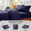 Luxurious 4-Piece Microfiber Duvet Complete Cover Set-111002101-111002106
