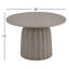 Table basse en aluminium avec base à texture ciseau-107272282-107272279