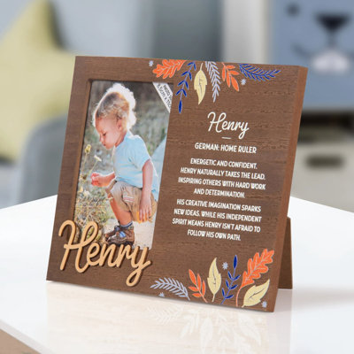 Hazella Tan Single Picture Frame