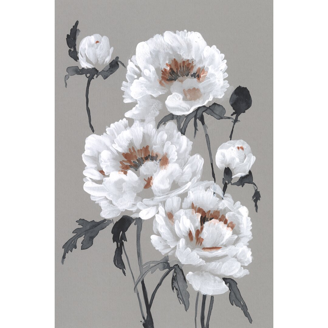 Leinwandbild Peony Profusion I von Jennifer Goldberger