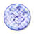 Blue Marble Check Melamine Dinner Plates-128182525