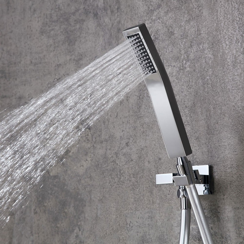 Pomme de douche double Rough Rain