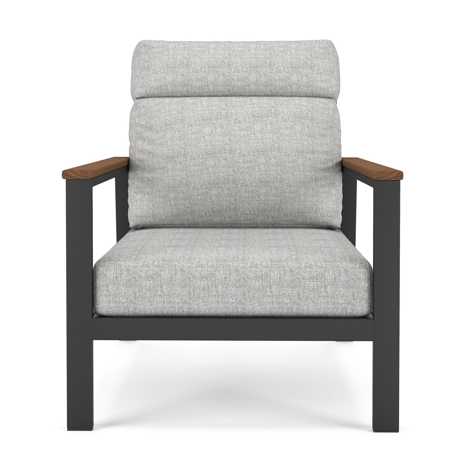 Townsend Sunbrella® Patio Lounge Chair, Brown, Canvas Granite, Yes