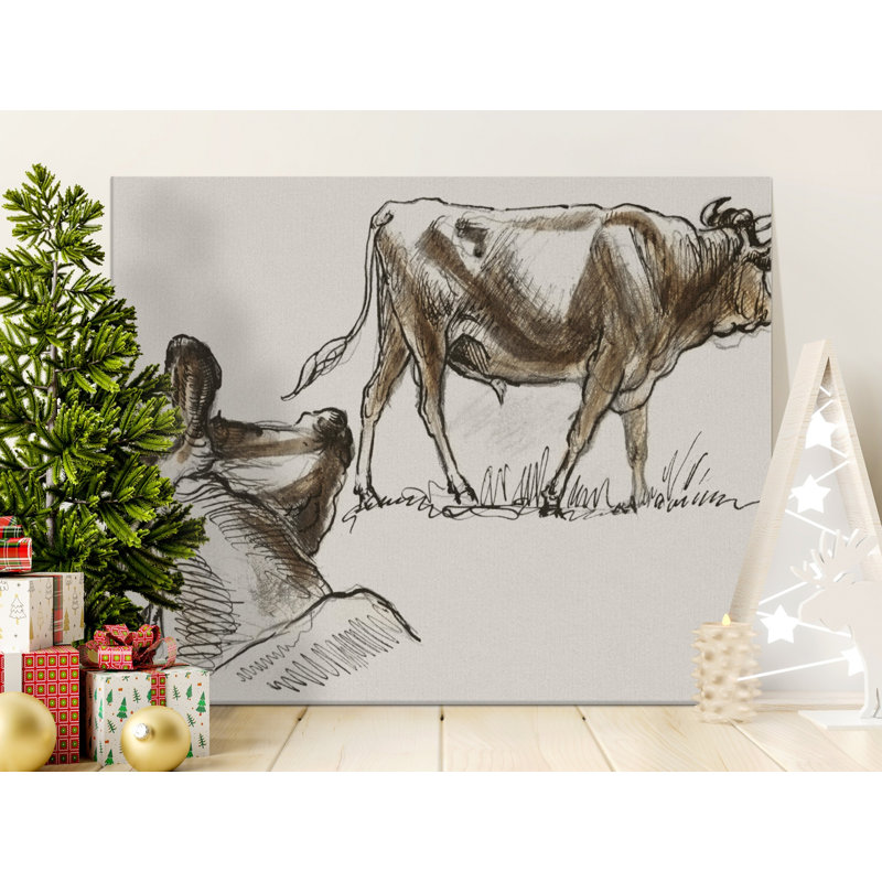 Roane Wrapped Canvas Print Set, 60x30