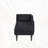60.6" Velvet Chaise Lounge Buttons Tufted Nailhead Trimmed-66830246