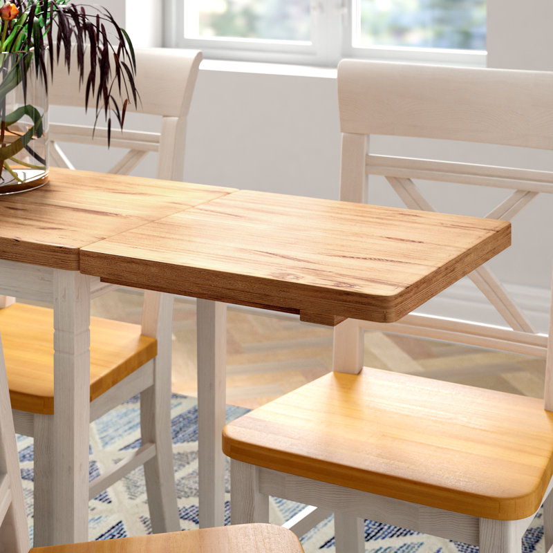 Polebridge Solid Wood Table Top, 3cm H x 90cm W x 50cm D, Lye colours