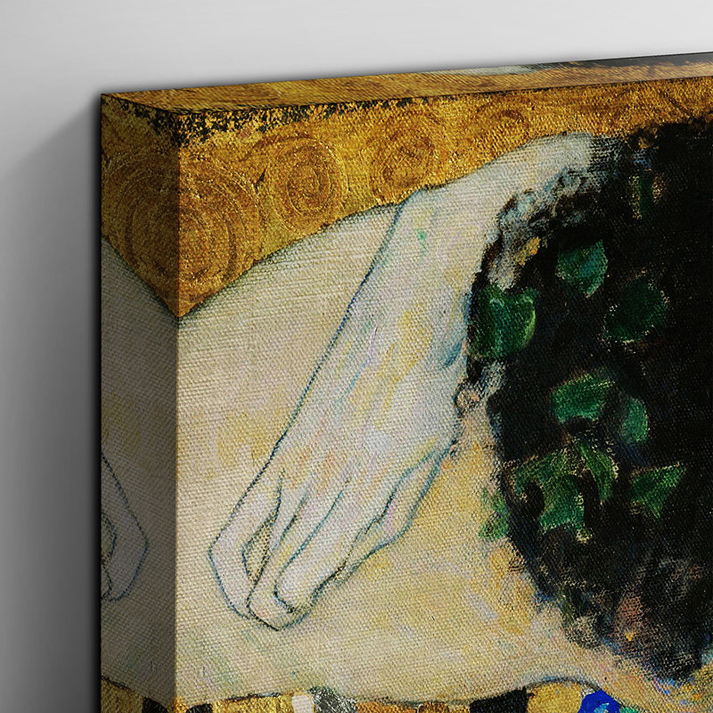 The Kiss No.4 by Gustav Klimt - Wrapped Canvas, 100cm H x 70cm W