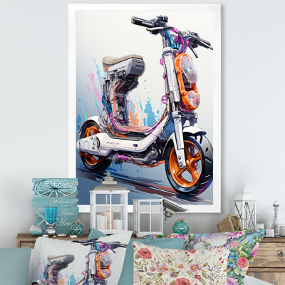 Scooter Compact Commuter I - Scooter, reproduction sur toile