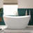 Naha Freestanding Soaking Acrylic Bathtub with Drain-95416904-95416903