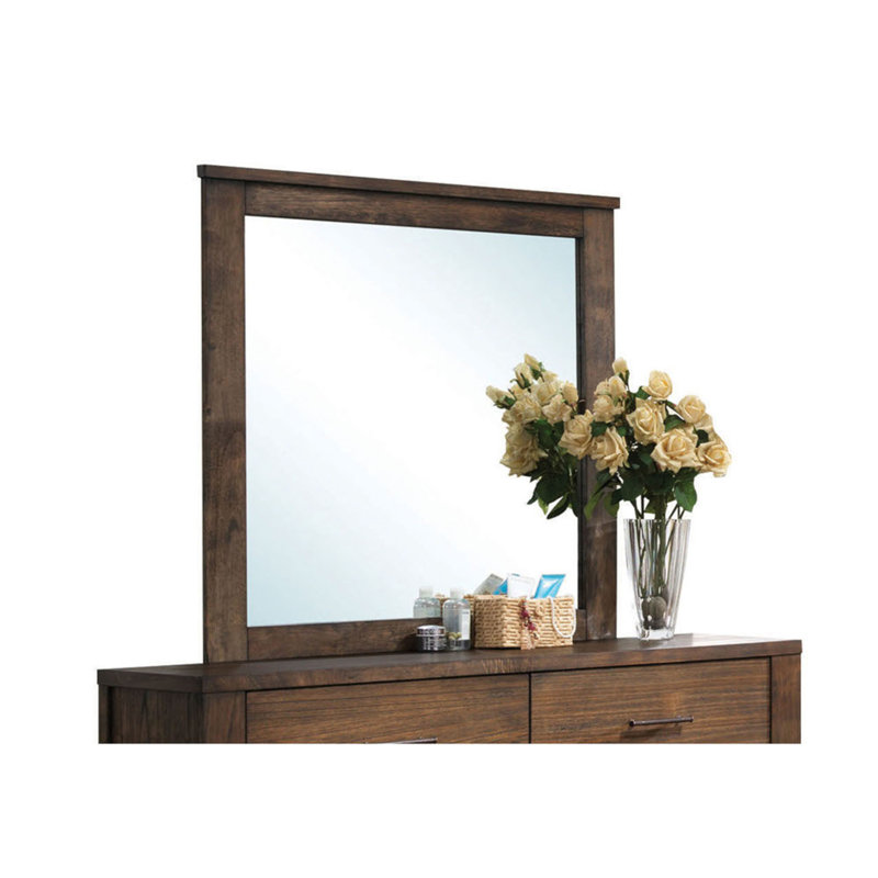 Miroir à finition chêne Merrilee (miroir inclus seulement)