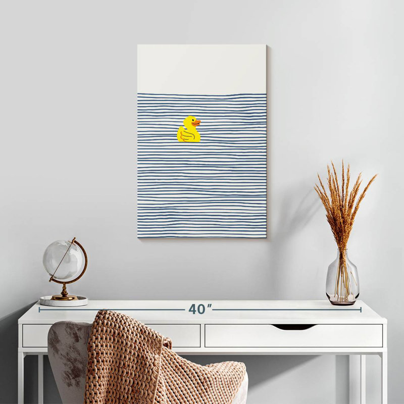 Ashelle Yellow Rubber Duck, 24" H x 16" W