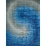 Mitomo Handmade Wool/Bamboo Silk Area Rug