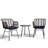 Outdoor Patio Chair With Cushions-1714980384