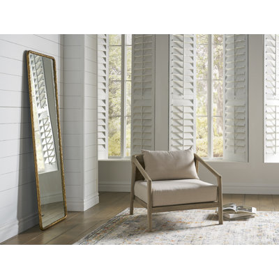 Miroir pleine longueur martelé