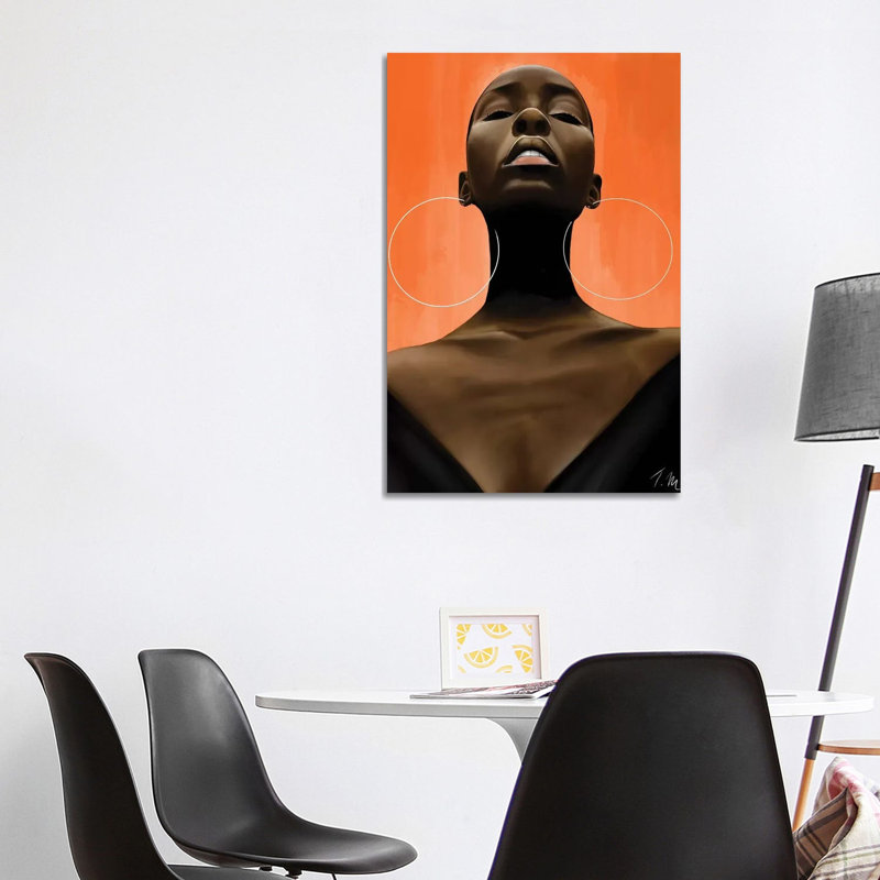 Monarch by Tafari Mills - Print on Canvas, 101.6 cm H x 66.04 cm W x 1.91 cm D, Wrapped Canvas