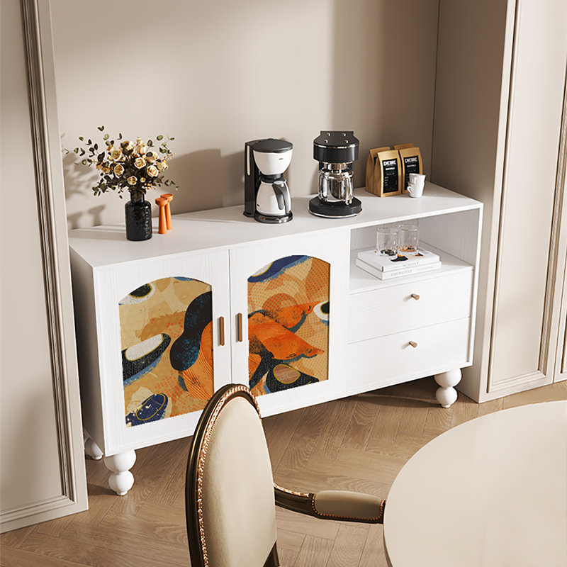 Buffet de style européen, Blanc