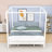 Canopy Bed with Engineered Wood Construction-559151946-559151280