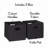 RiverRidge Kids 2pc Fabric Collapsible Storage Cube Organizers with Handles for Playroom Organization-1810789542