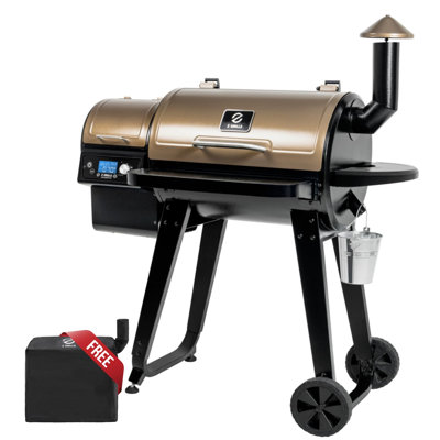 Z GRILLS 450A PRO Wood Pellet Grill & Smoker, 331 sq in Primary Cooking Area, 450°F Max