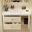 Armoire de salle de bain de style français crème