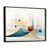Black Floater Framed