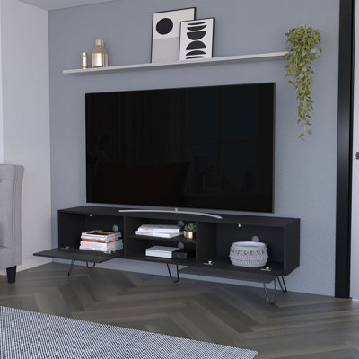 Stylish Franklin TV Stand With Ample Storage And Unique Five-Leg Design For Modern Living Rooms, TV Stand