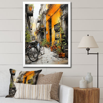 Darrol Bicycle Cycle City - Bicycle Canvas Print