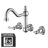 2 Handle Bathroom Bath Faucet-77039517