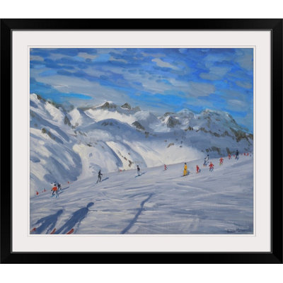 «Mountain Tops Tignes» par Gonzalez, reproduction d'art