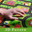 Geometric Machine Printed Area Rug-129913013