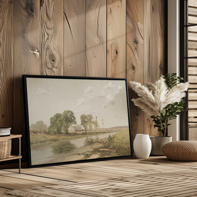 "An intervalles" par William Bartholomew, reproduction d'art sur toile