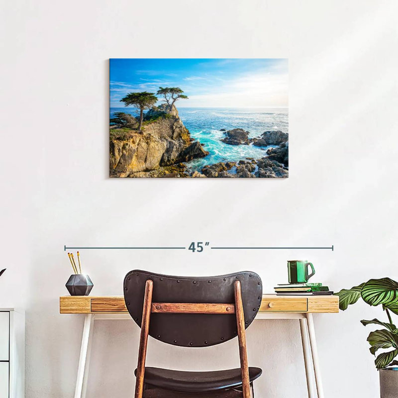 Gillard Bright Pebble Beach, 20" H x 30" W