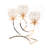 Crystal Three-head Candlestick Candelabra Holiday Decorations For Weddings and Banquets
