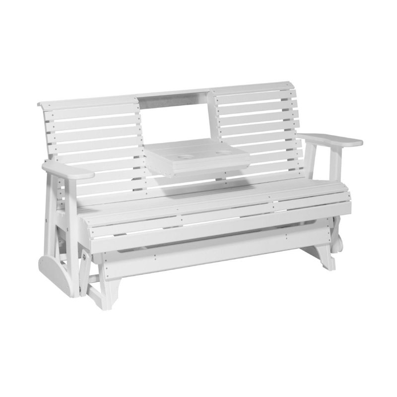 Walworth Outdoor Glider, White