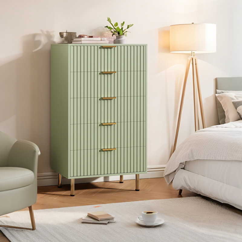 70.1 cm W Chest of 5 Drawers