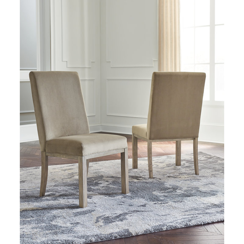 Tayshawn 19.5'' H Velvet Upholstered Side Chair