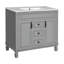 Meuble-lavabo de salle de bain avec 2 portes et 2 tiroirs-331684679