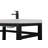 Raya 42'' Single Bathroom Vanity with Resin Top