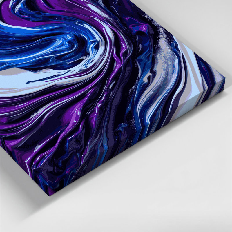 Art abstrait sur toile 37, H 32 po x l 32 po