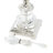 Bevill 28.75'' H Silver Buffet Lamp with Crystal Accents