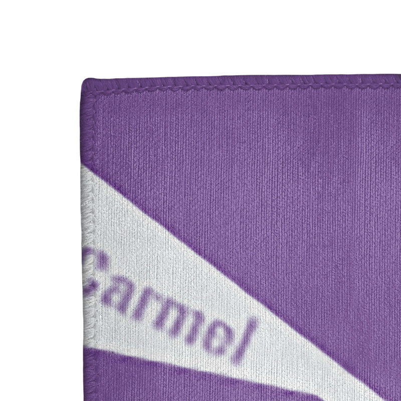 Tapis de zone mauve poils longs à tissage plat, Rectangle 3 pi x 5 pi