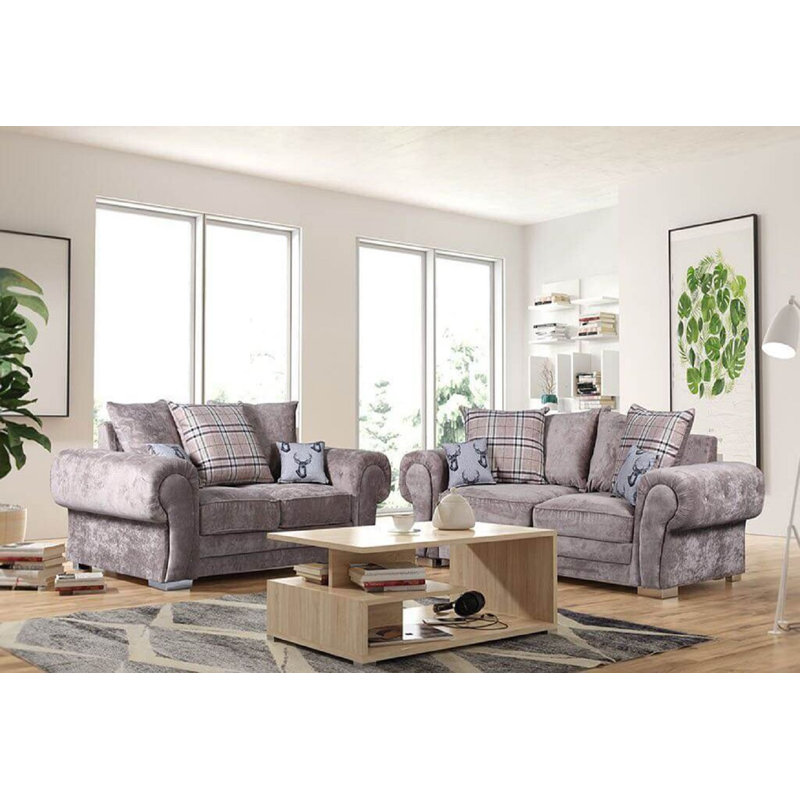 Argonaut Living Room Set, Linen