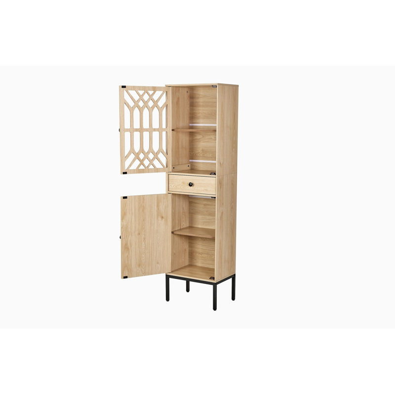 Aveli Metal Linen Cabinet