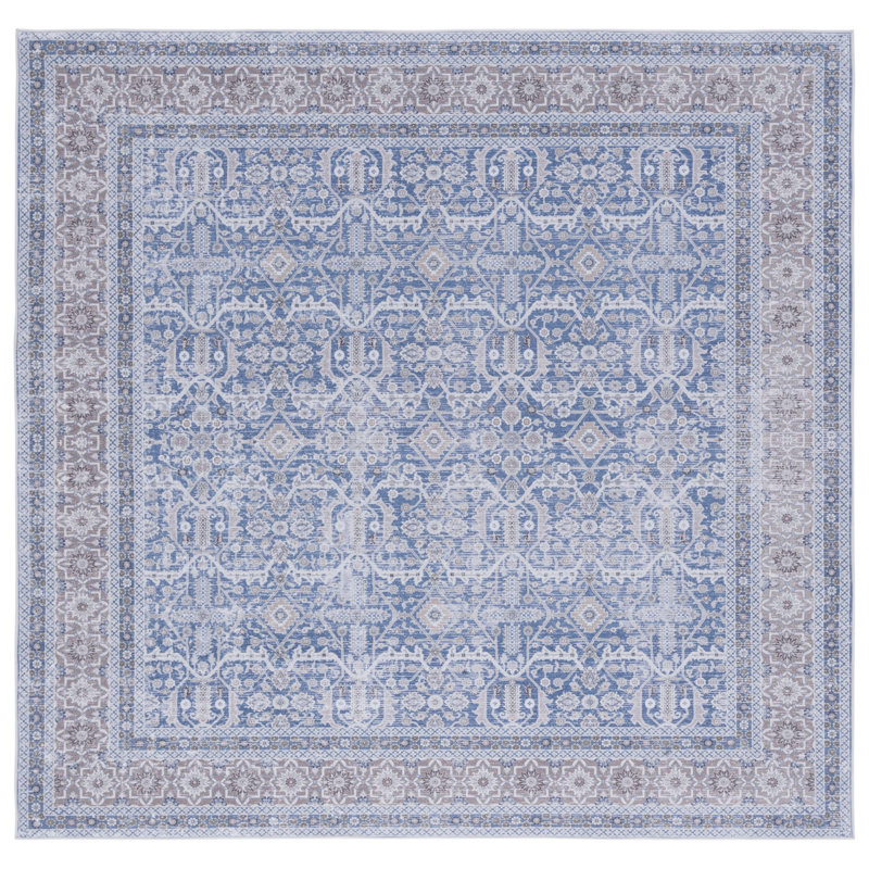 Tucson Performance Machine Washable Oriental Rug, Square 6'