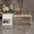 Multi Functional Desk With 2-Drawer & 3-Shelf