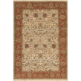 Empire Handmade Wool Floral and Oriental Area Rug