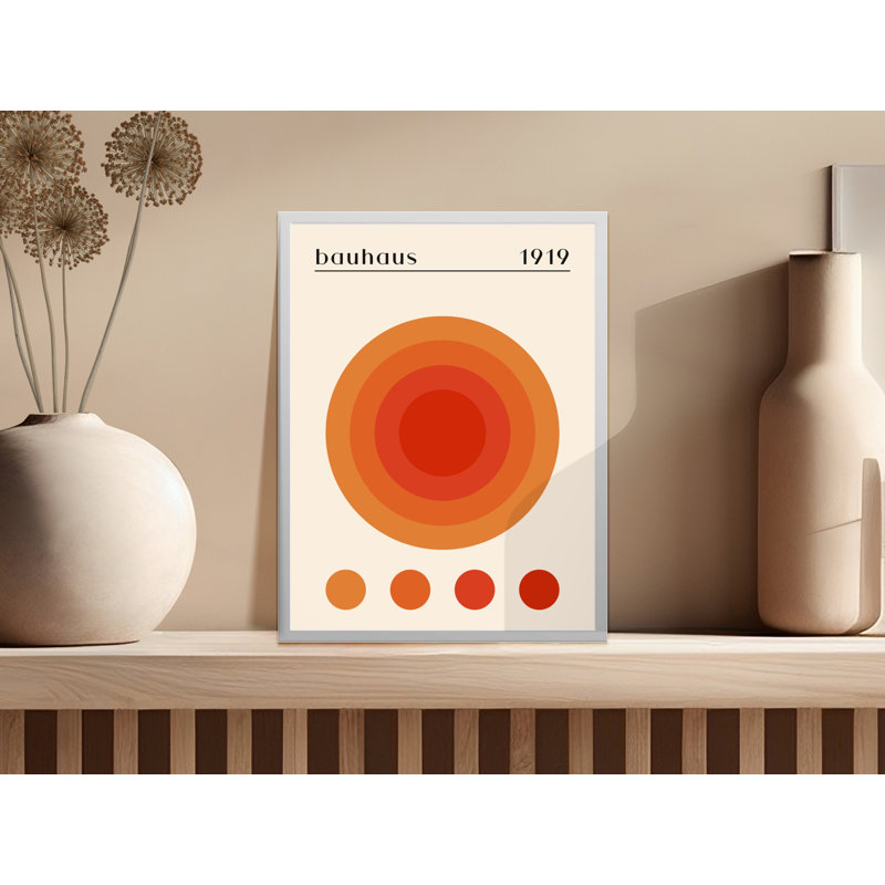 Cadmore Single Picture Frame Print, Orange, 76.2 cm H x 50.8 cm W