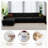 132'' Modular Sectional With Ottoman-174064799