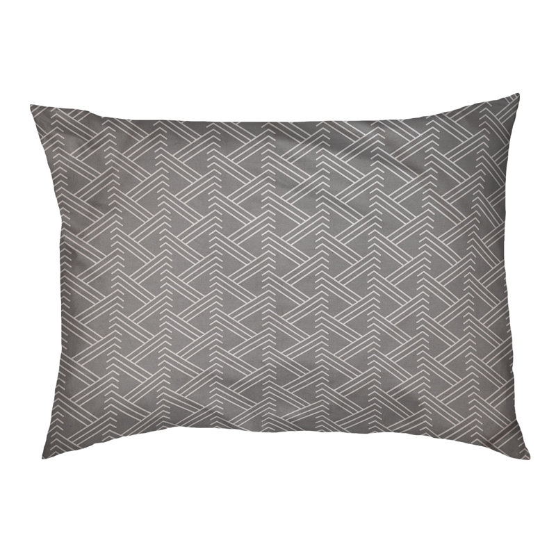 Coussin pour chien Chen, Petit (l 28 po x P 6 po x H 18 po), Gris mat